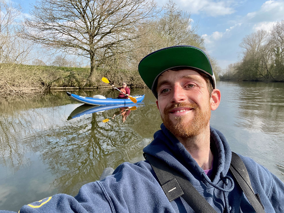 Eccleston kayaking with mum - 1