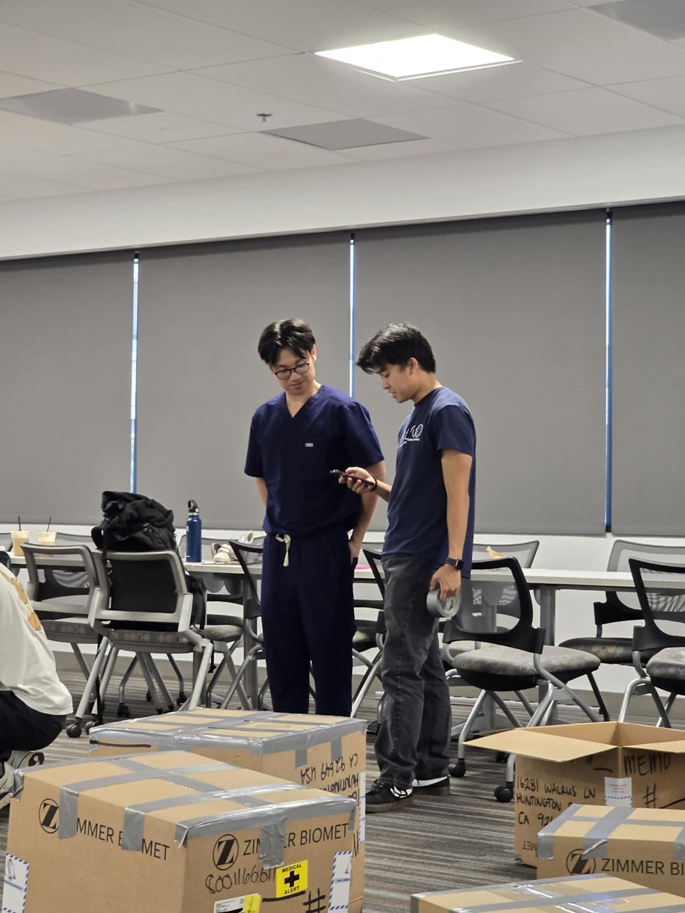 Bill and Ryan hard at work!!