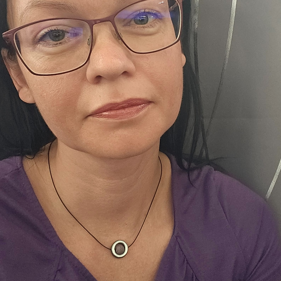 Seelenanker Diffuser-Halskette "Purple"