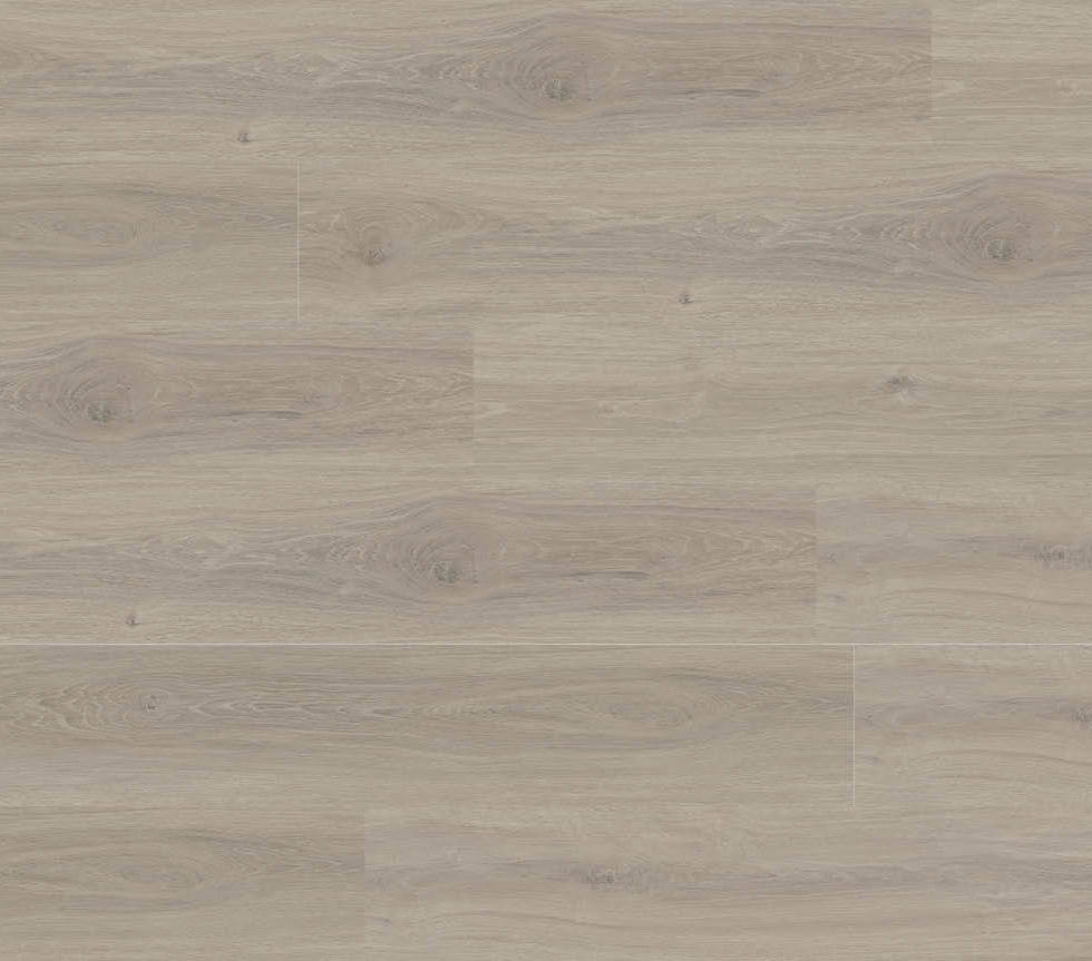 Lichtgrijze houten vloer, Aspecta IC55 Milk XL Plank, perfect voor moderne interieurs.