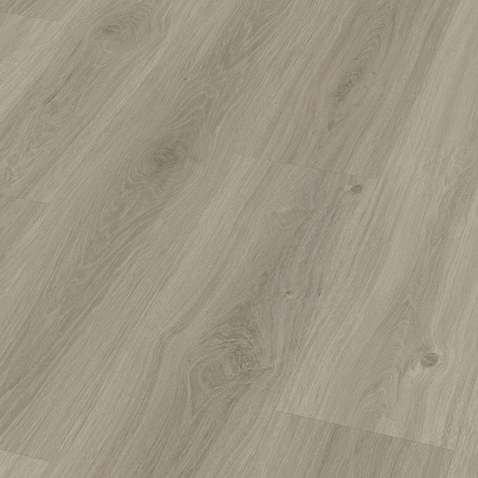 Lichtgrijze laminaatvloer, Aspecta IC55 Milk XL Plank, natuurlijke houtnerf