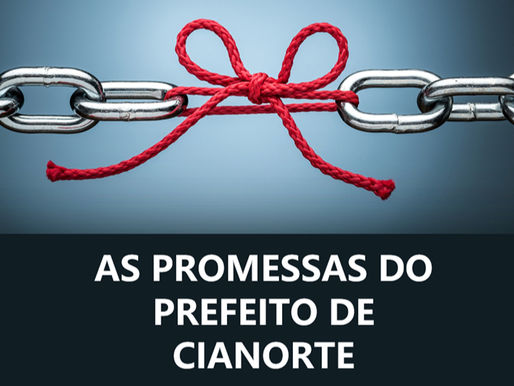 Prefeito de Cianorte e suas Promessas!
