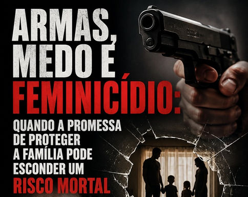 ARMAS, MEDO E FEMINICÍDIO: O DISCURSO DO “HOMEM DE BEM” PRECISA ENFRENTAR A REALIDADE