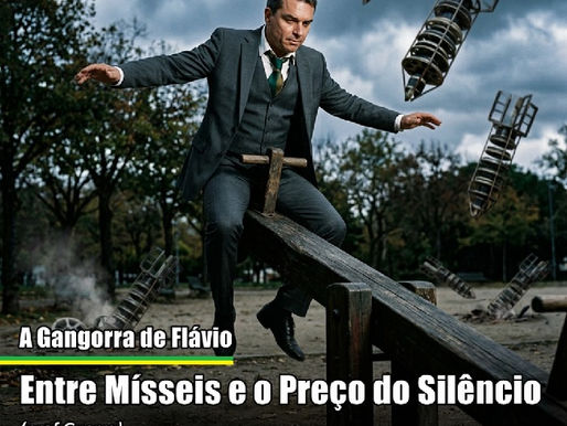 A Gangorra de Flávio: Entre Mísseis e o Preço do Silêncio  