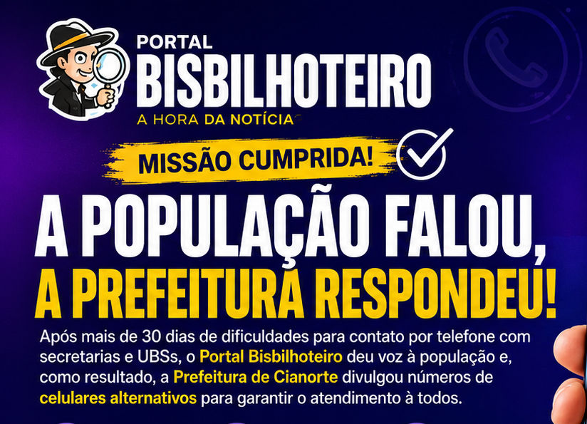 QUANDO A VOZ DA POPULAÇÃO É OUVIDA, QUEM GANHA É CIANORTE