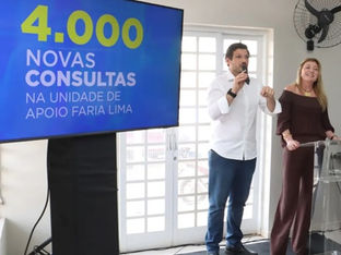 Prefeitura anuncia ampliação de 4 mil consultas especializadas até dezembro