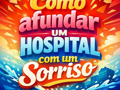 COMO AFUNDAR UM HOSPITAL COM UM SORRISO!