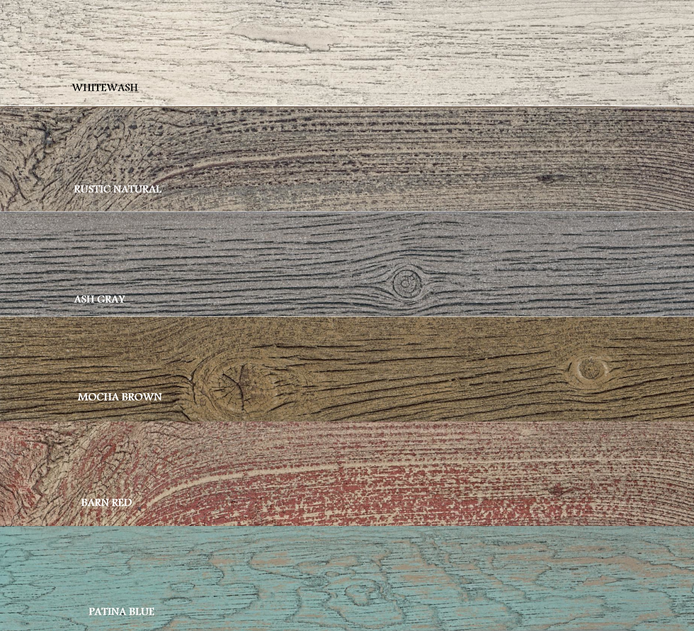 BARNWOOD COLLECTION Samples