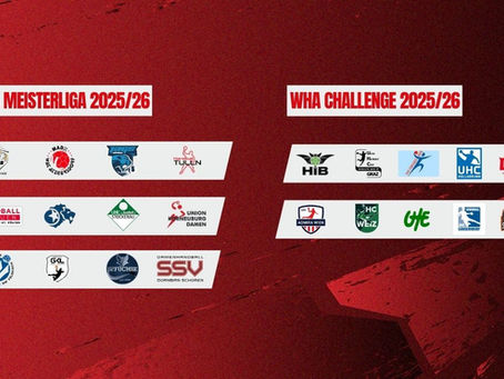 Saison 2025/26: Die Teams der WHA MEISTERLIGA und der WHA CHALLENGE