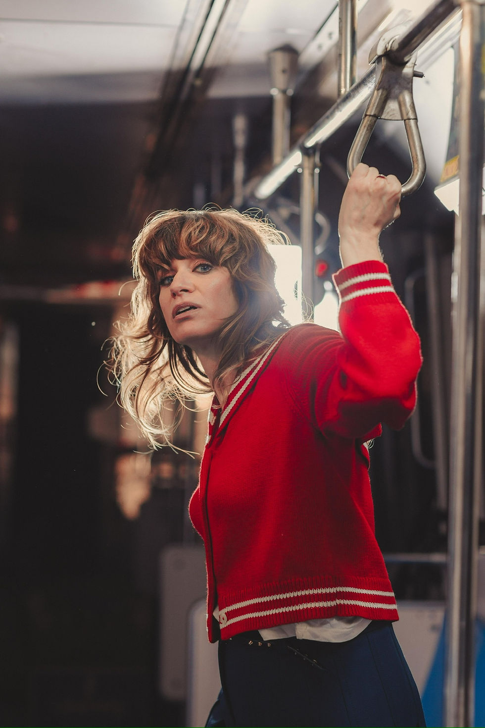 “Italian grief, religious relics wrapped in plastic in old Italian ladies’ houses, crumbling 1920 facades on the beach" - component parts of Nicole Atkins. Photo by Cait McNaney.