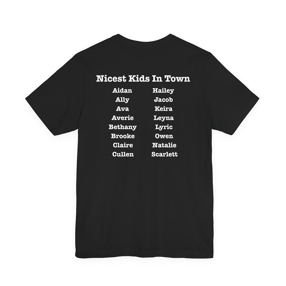 Thumbnail: Nicest Kids In Town T-shirts 