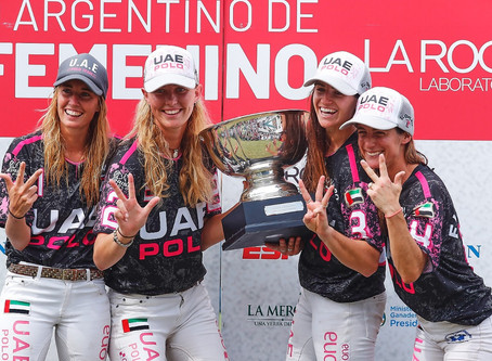 III Abierto Femenino: finalmente se le dio a El Overo Z7 UAE