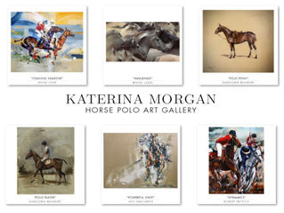 Katerina Morgan presenta su Horse Polo Art Gallery
