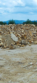 pedra e areia