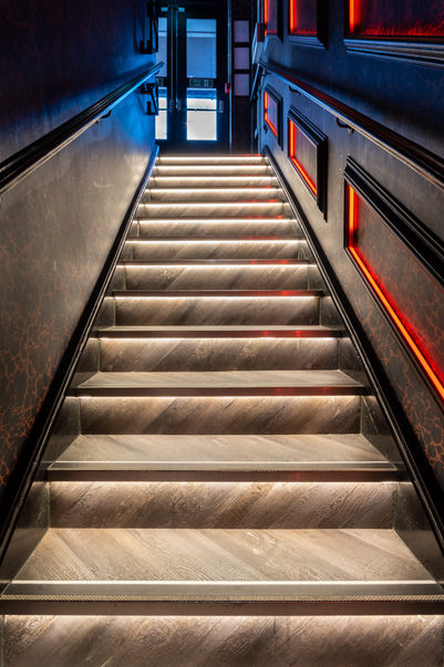 Oneflor, Workshop55, Smoked pine black, Chevron