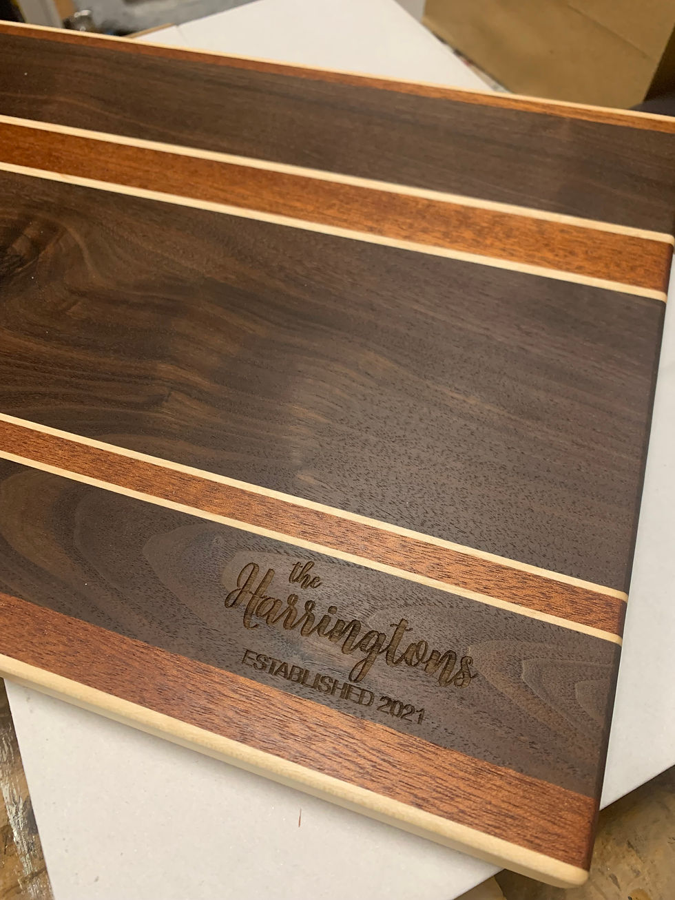 Dark Cutting Board