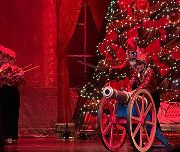 Nutcracker cannon in action