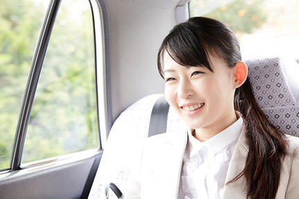 やさしさで走るタクシー