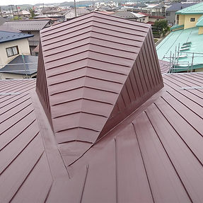立平葺き屋根