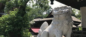 八坂神社境内狛犬