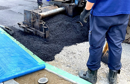 アスコン用砕石の提供
