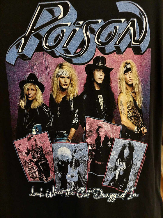 POISON/LookWhatTheCatDraggedIn スコア　ポイズン Poison Look What The Cat Dragged In | Rock Stop