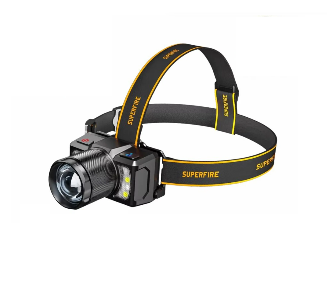 LINTERNA FRONTAL SUPERFIRE HL25