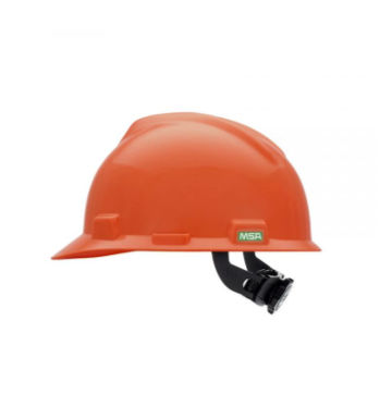 Miniatura: CASCO NARANJA MSA TIPO JOCKEY CON SISTEMA RACHET