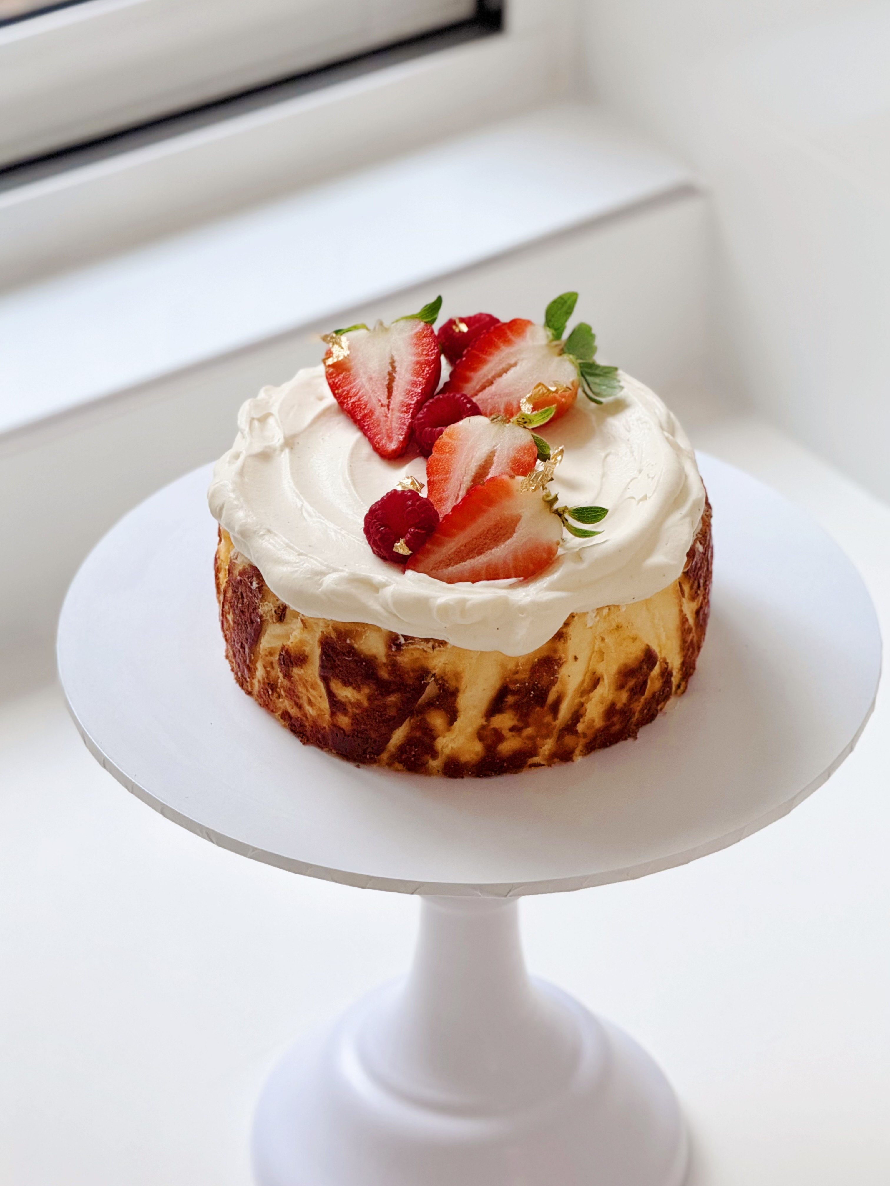 Mothers Day Basque Cheesecake