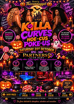Killa Curves Sat 31st Oct