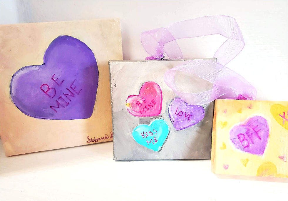 Thumbnail: BFF -Mini CanvasOrnament