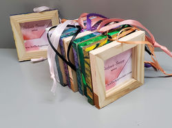 Canvas Ornaments (Back View)