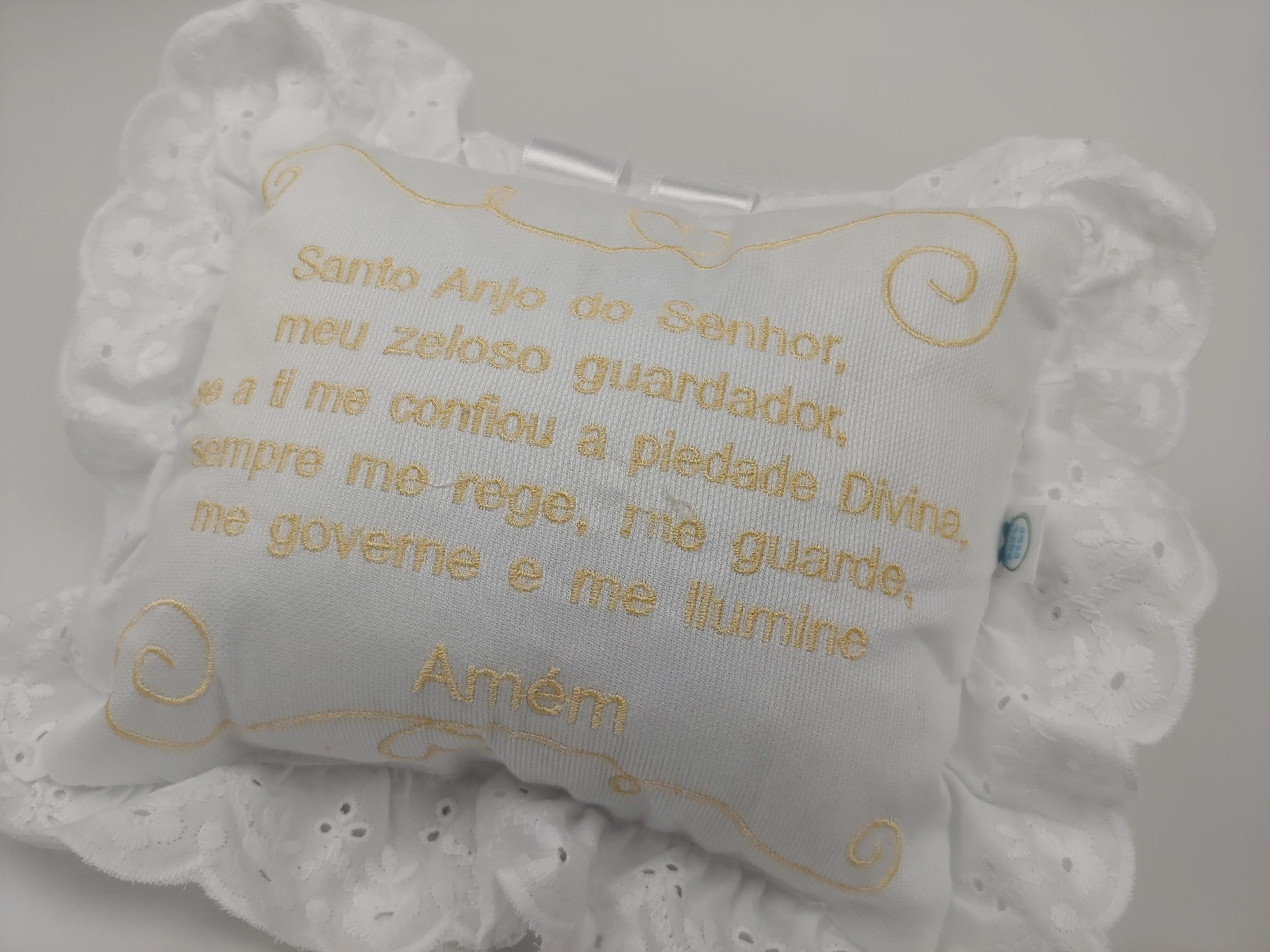 Almofada Oração Santo Anjo