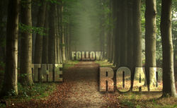 follow the road