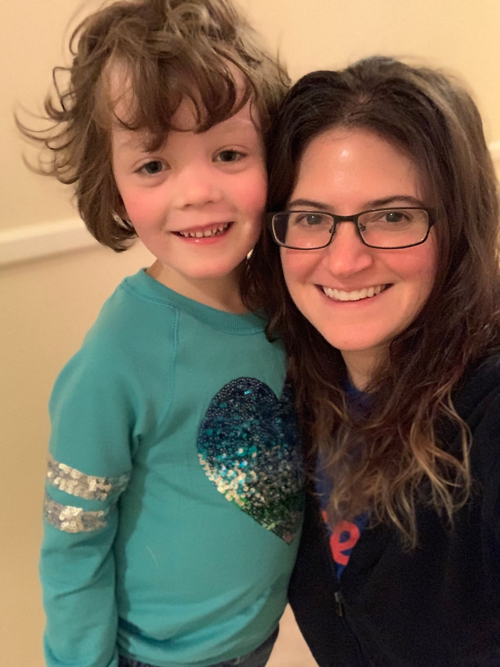 Monica (age 5) and Jess