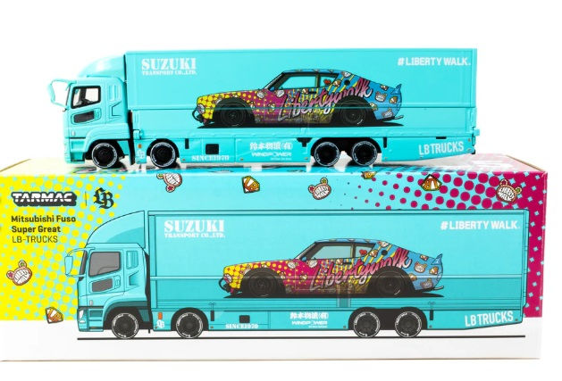 Tarmac Works 1/64 Mitsubishi Fuso Super Great Libertywalk