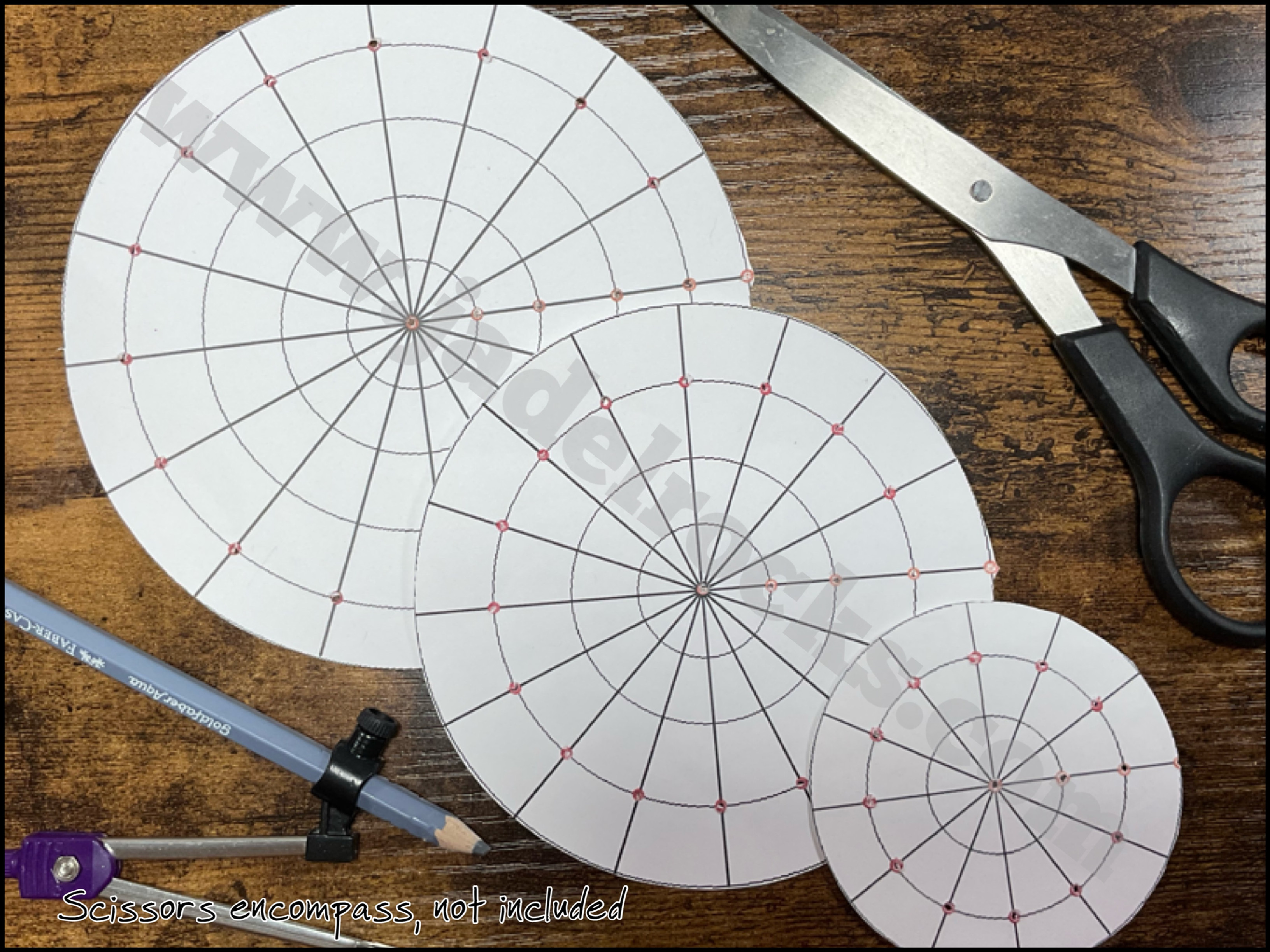 DIY Guideline Stencils (set of 3)