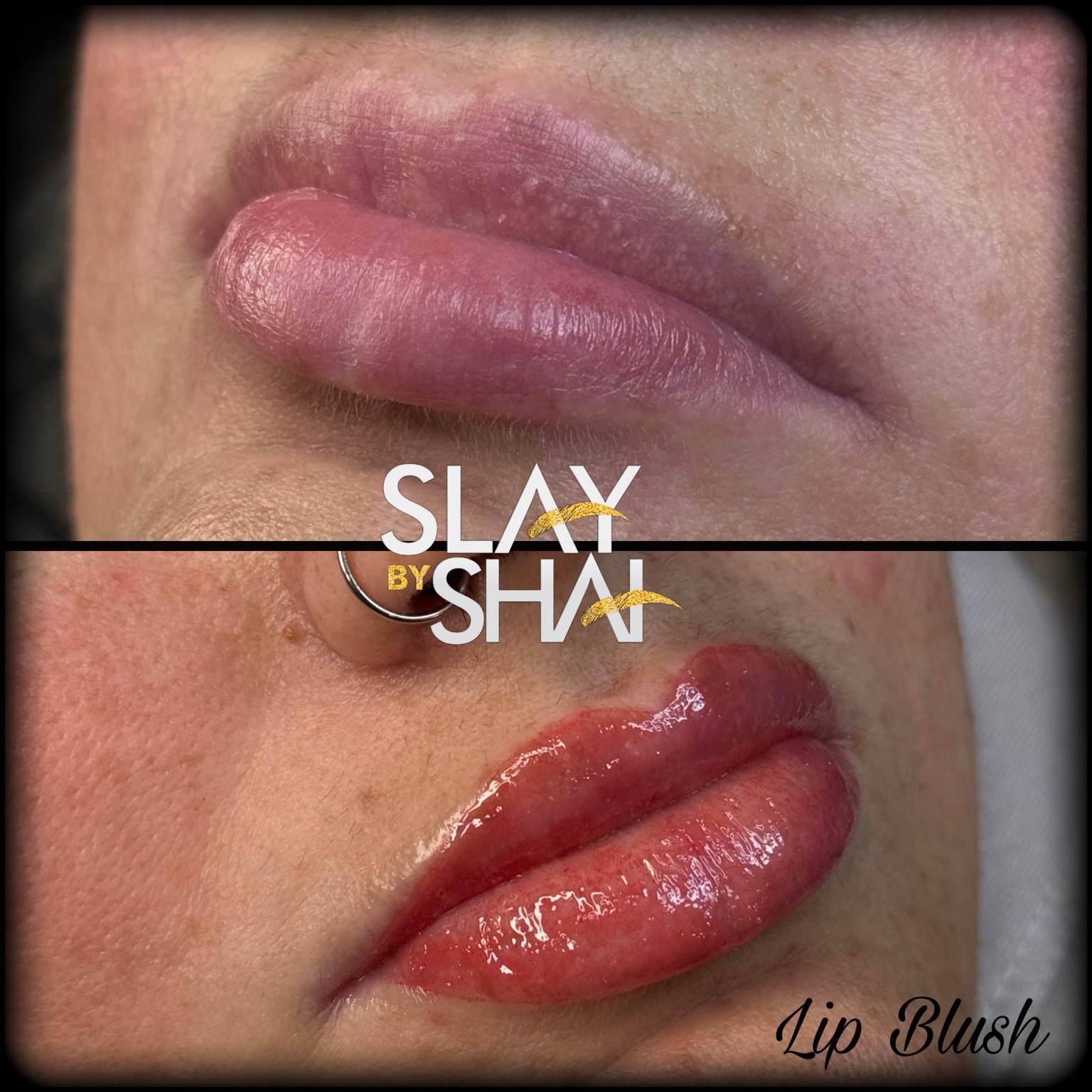 Original client lip blush before-and-after — example 6