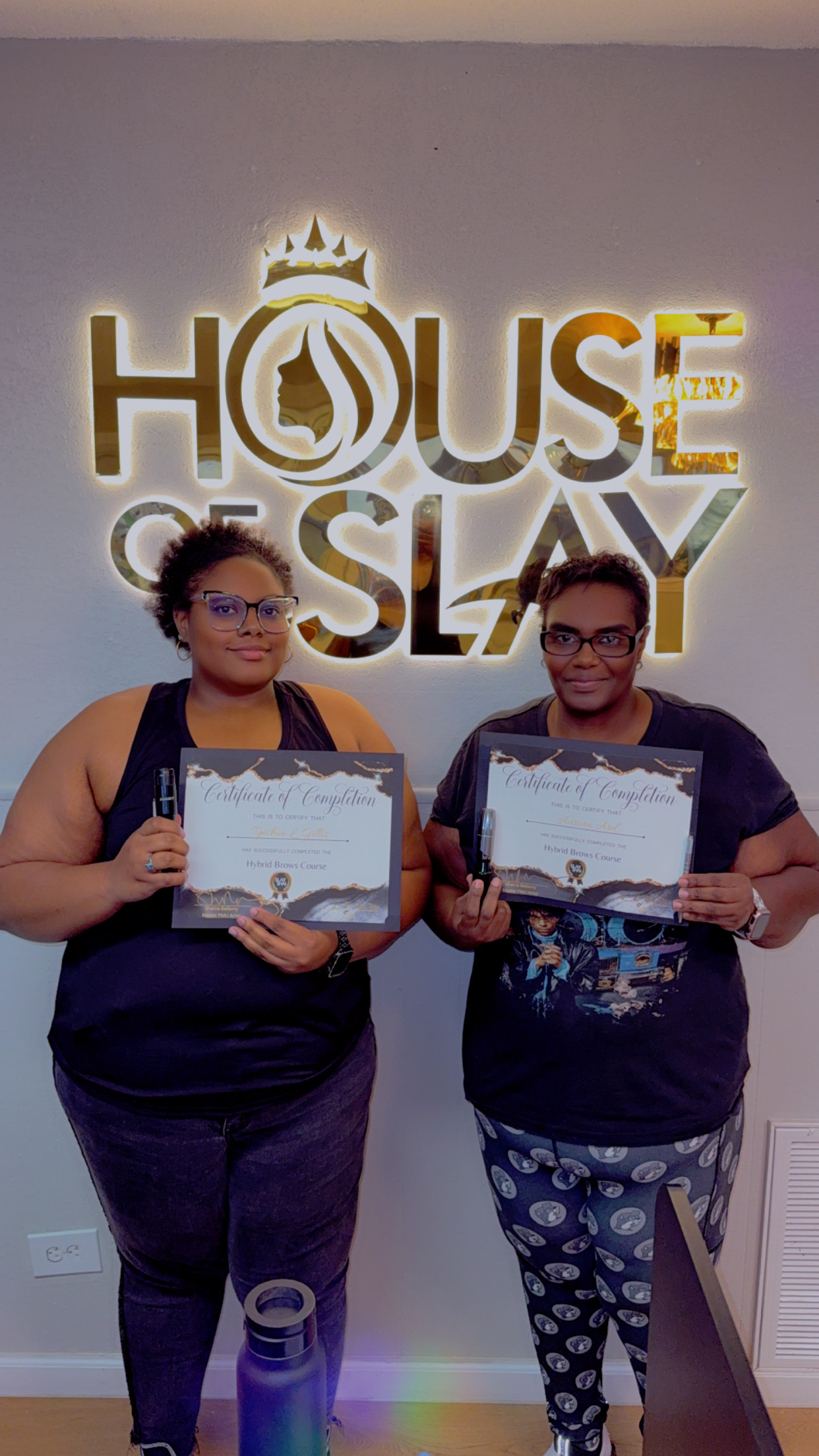 House of Slay Training Academy — Certificate Celebration