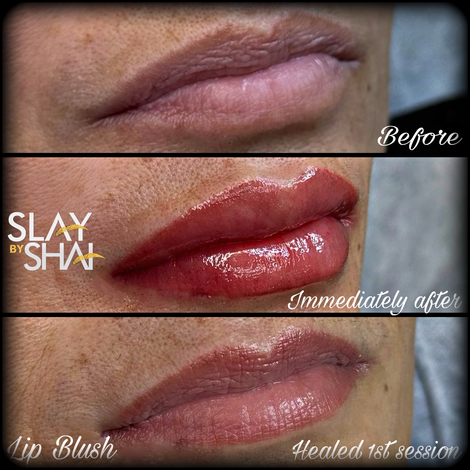 Original client lip blush before-and-after — example 8