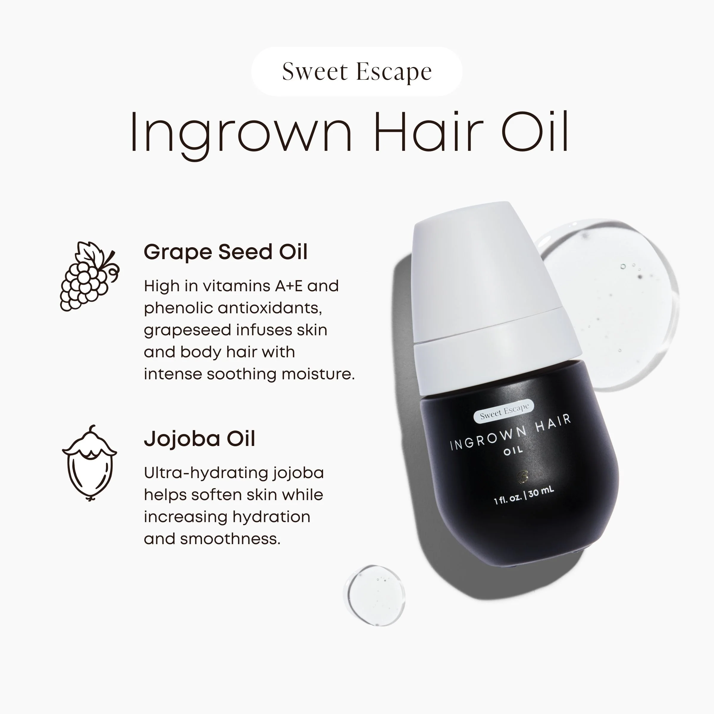 Sweet Escape Ingrown Hair Oil – Image 6