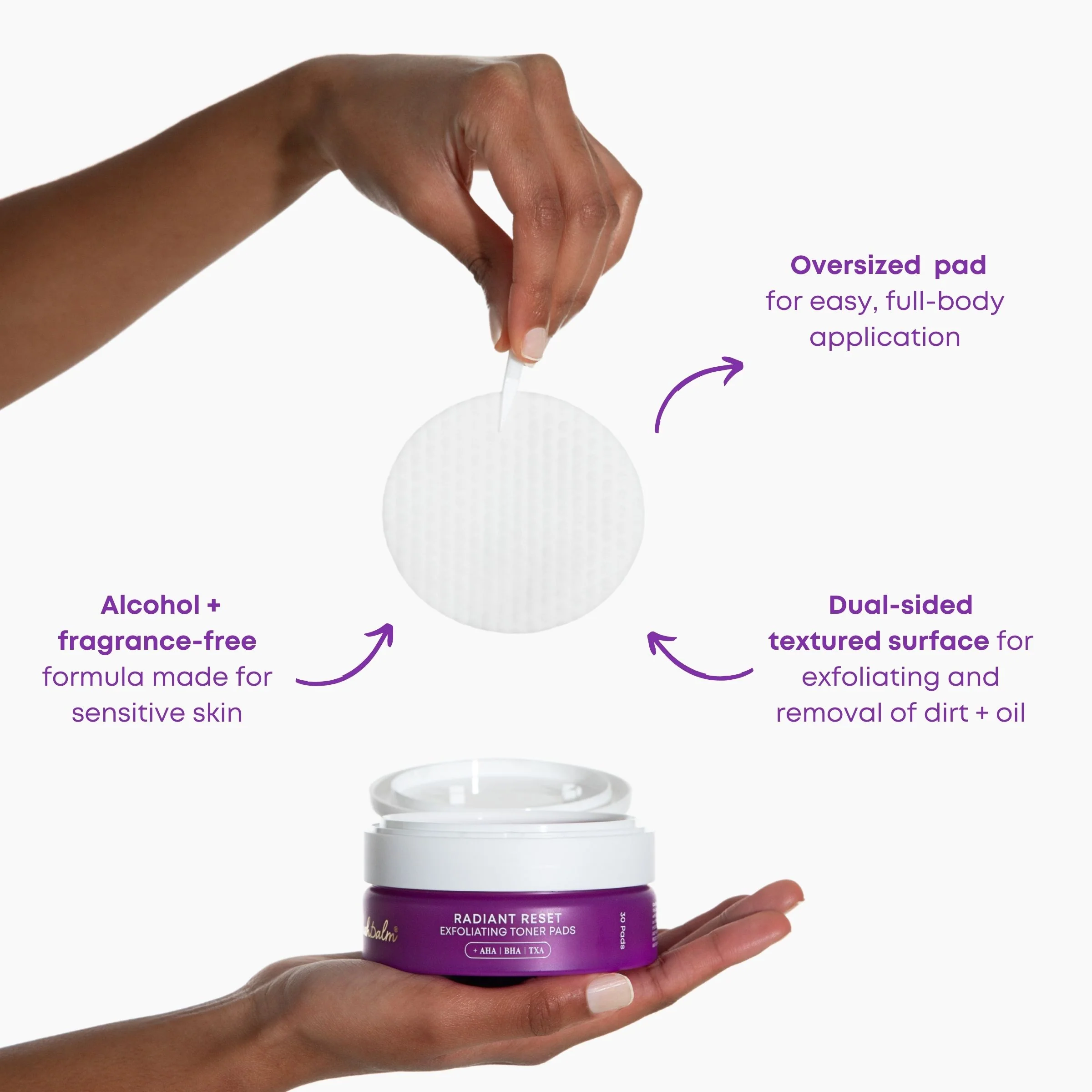 Radiant Reset Exfoliating Toner Pads – Image 6