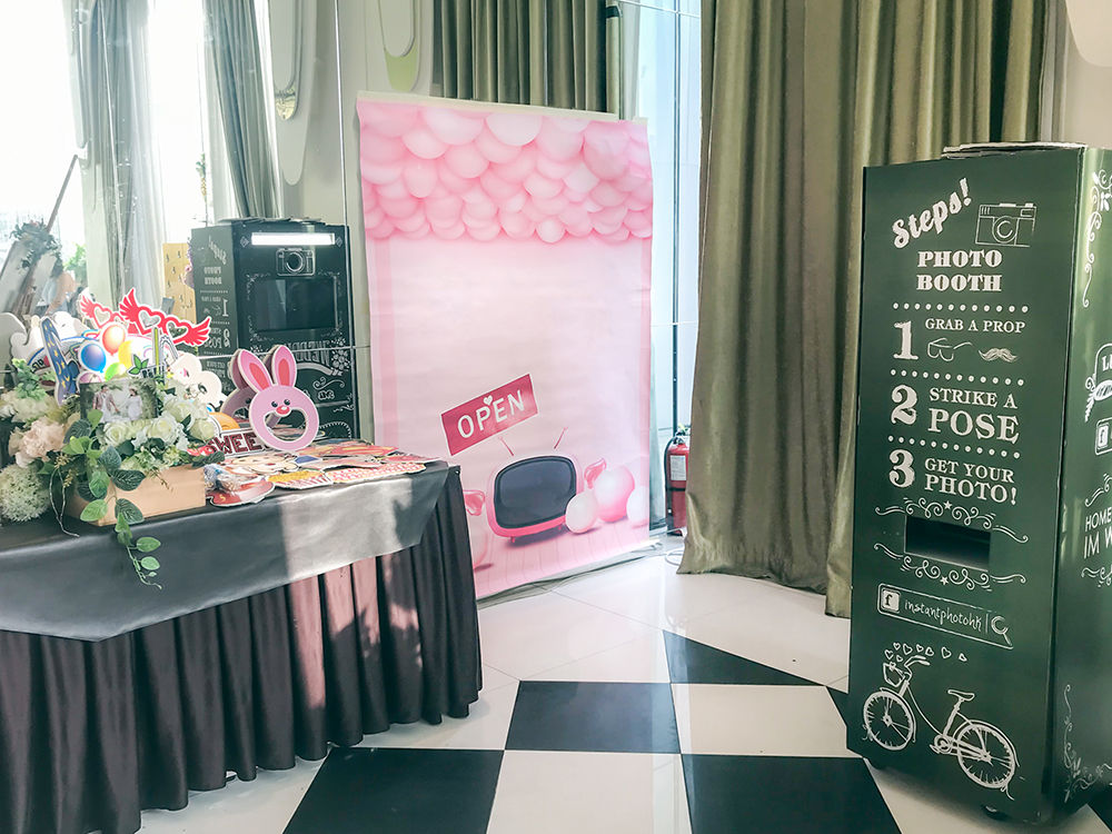 多款Photo Booth拍攝背景可以選擇㗎! ❤️
