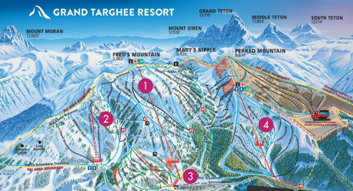 Grand Targhee Inter Itinerary Overview I