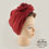 Miniature : 1940'S Headwrap - Turban des année 1940 - Reproduction