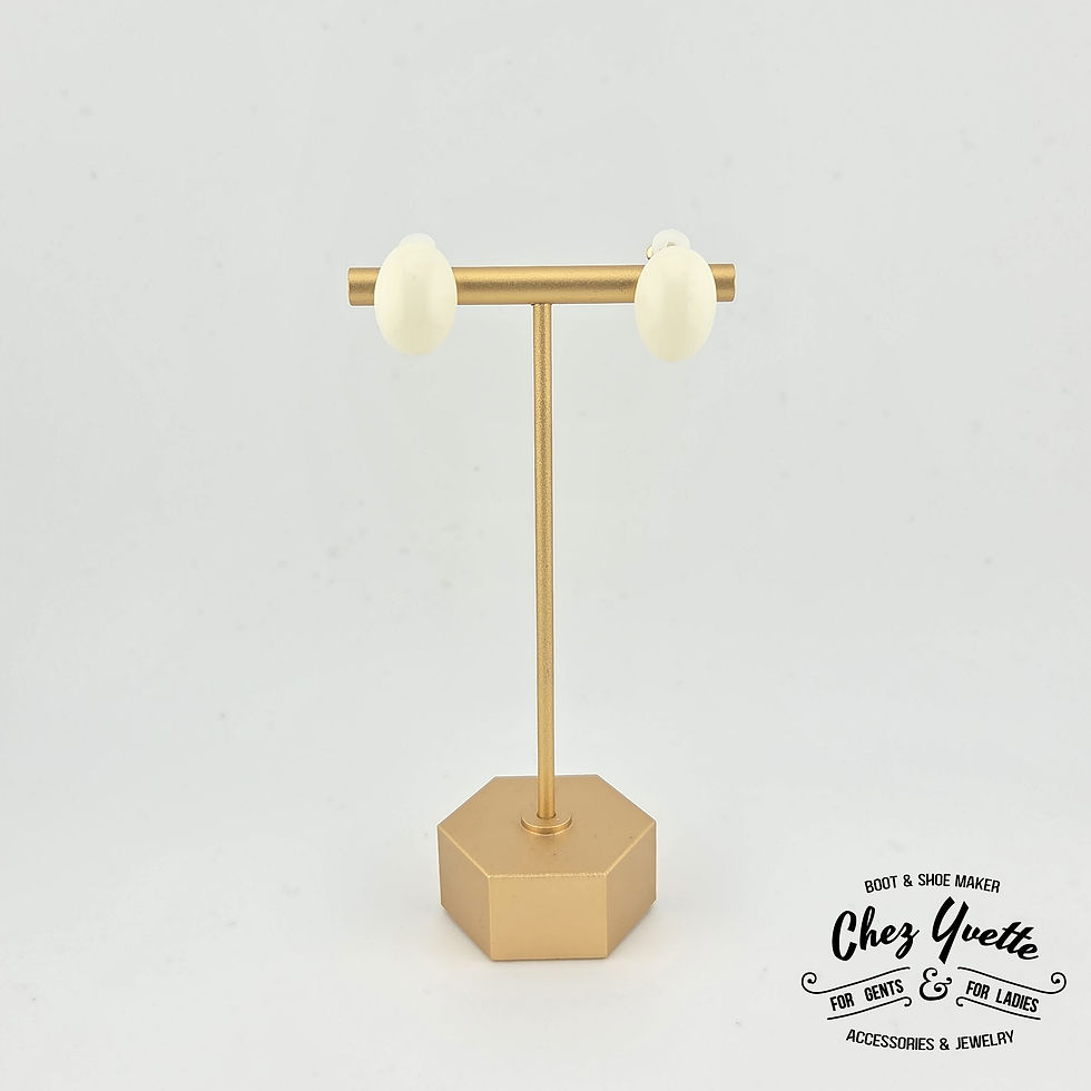 1940'S Earrings - Boucles D'Oreilles des années 1940 - Reprodu