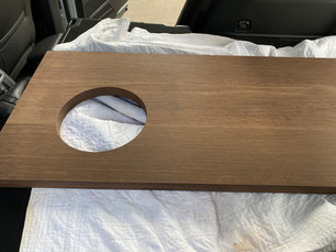 Qtrswn Wenge Plank Style w Sink Cut Out