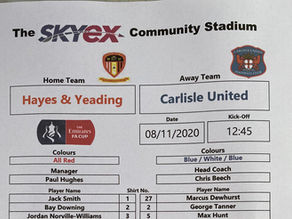Hayes and Yeading knocked out of FA Cup on penalties