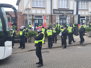 Anti-lockdown protesters detained and arrested by Police