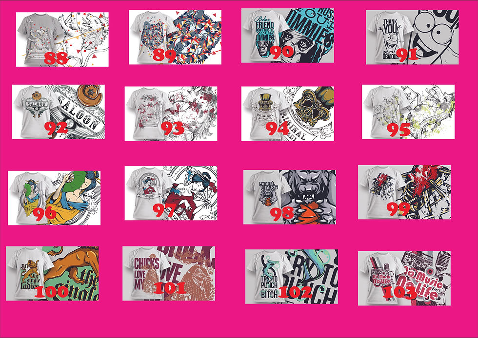 Thumbnail: Remeras estampadas sublimadas